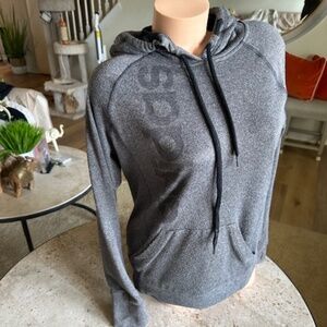 Adidas ULTIMATE HOODIE gray  women's size LARGE